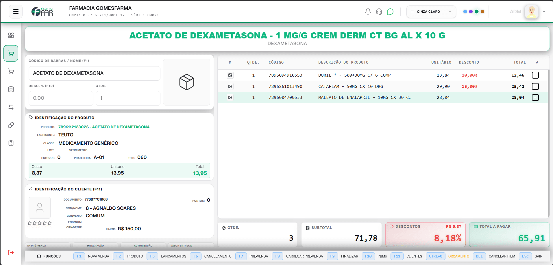 PDV & Vendas de Caixa